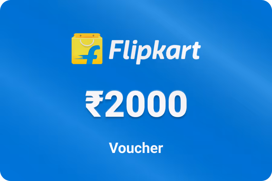 Flipkart Shopping Voucher — Up to 25% off, from ₹1500